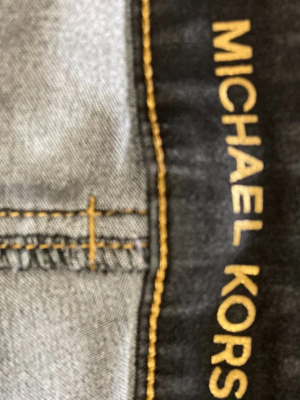 Michael Kors jeans bootcut black size 10 women's - Picture 3 of 3